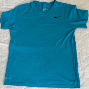 Nike Men’s Short Sleeve Crew Tee - Aqua Blue